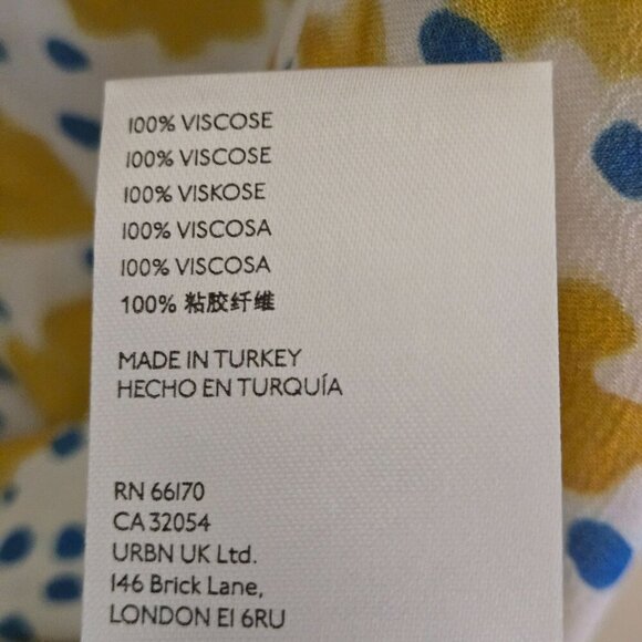 Vera For Anthropologie Buttercup Mini Dress Size XS - Picture 10 of 11